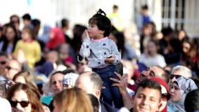 مهرجان إختتام فعاليات نوار نيسان في رام الله